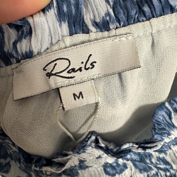 Rails Magdalene Floral Smocked Waist Midi Sundress US Women’s M - Picture 7 of 10